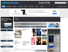 Tablet Screenshot of cine.estamosrodando.com