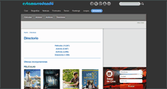 Desktop Screenshot of directorio.estamosrodando.com