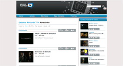 Desktop Screenshot of estamosrodando.tv