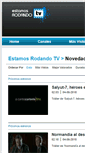 Mobile Screenshot of estamosrodando.tv