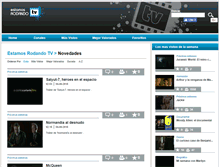 Tablet Screenshot of estamosrodando.tv